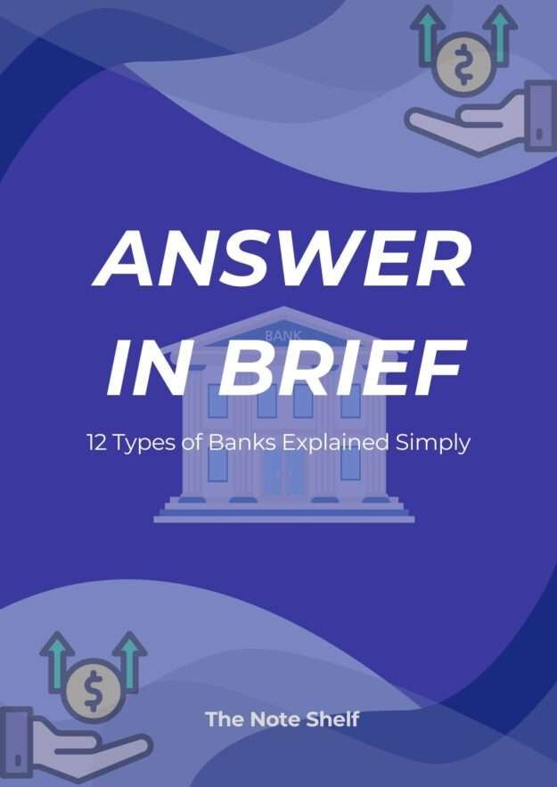 [types of bank] - [thenoteshelf]