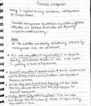 Financial management