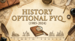 Upsc history optional pyq (1985-2024) hindi 