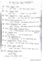 English Grammar Handwritten Notes - Image 5
