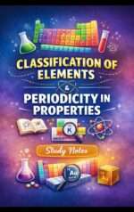 Handwritten Notes: Classification of Elements & Periodicity in Properties (Class 11)”