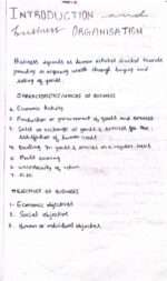Business notes(into to business organization and sole proprietorship)