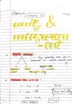 Class 11 physics chapter 1 notes