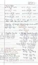 Trigonometry formula sheet handwritten - Image 5