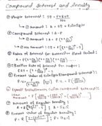 FREE: Compound Interest & Annuity Master Formula Cheat Sheet | Compound Interest & Future/Present Value Revision - Image 2