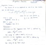 HYPERBOLIC FUNCTION FOR BOTH +2 & BSc