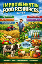 CLASS 9 IMPROVEMENT IN FOOD RESOURCES