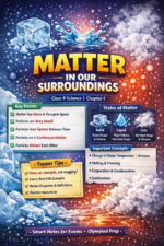CLASS 9 MATTER IN OUR SURROUNDINGS