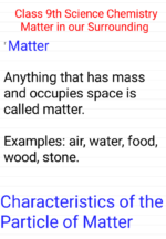 Class 9th Science Chemistry - Matter in our Surrounding - Image 2