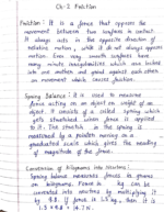 Class 8 Physics: Friction (11 Pages Including Cover Page) | HANDWRITTEN NOTES (NCERT+ OLYMPIAD LEVEL) - Image 2