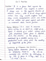 Class 8 Physics: Friction (11 Pages Including Cover Page) | HANDWRITTEN NOTES (NCERT+ OLYMPIAD LEVEL) - Image 2