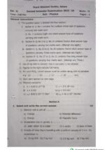 Previous year question paper physics 11 science