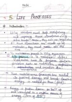 Life Process (Std.10), Science Notes - Image 2