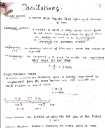 OSCILLATIONS NOTES (ONE-SHOT REVISION 11TH) - Image 2