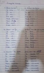 French IRREGULAR VERBS