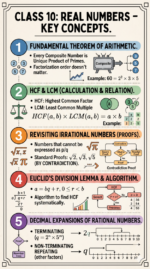 Chapter 1: Real Numbers – Class 10th Mathematics Notes (Easy & Clear Series)