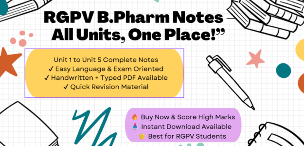b pharma notes