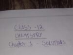 NCERT-CLASS 12 CHEMISTRY CHAPTER 1-SOLUTIONS