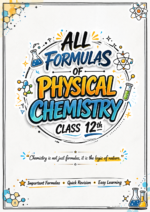 All Formulas of Physical Chemistry (NCERT) Class12