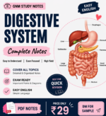 GNM Digestive system Complete notes PDF। Easy language। Exam focused