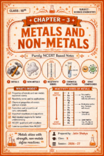 CBSE Class 10th Chemistry Chapter 3 Metals and Non-metals NCERT Notes