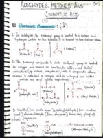 ALDEHYDE, KETONE AND CARBOXYLIC ACID[CHEMISTRY]