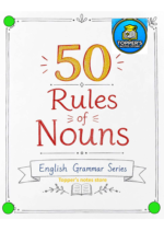 PDF cover showing '50 Rules of Noun' important grammar guide for exams