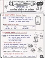 CLASS 10 CHEMISTRY Chapter 1 रासायनिक अभिक्रिया एवं समीकरण - Image 16