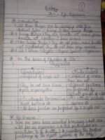 Half Ch1 of Class10 notes of science biology Given by HOD of Biology