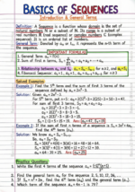 Sequence & Series Full Chapter