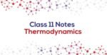 Chemistry class 11th Thermodynamics handwritten notes
