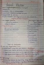 Class 11 zoology Animal kingdom handwritten notes|NEET| CBSE| - Image 2