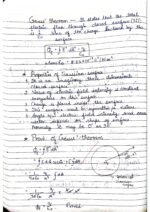 Class 12 Electrostatic: (b) Electric flux and Gauss theorem - Image 3