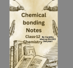 Chemical bonding notes