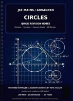 JEE Mathematics – Circles Revision Notes | JEE Main & Advanced | Handwritten Short Notes