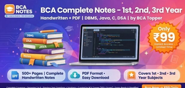 BCA Complete Notes