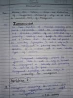 MDU B.com 3rd year Accounting for financial management Unit-1 Handwritten Notes| Full Marks assignment Answer - Image 2