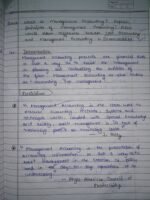 MDU B.com 3rd year Accounting for financial management Unit-1 Handwritten Notes| Full Marks assignment Answer - Image 4