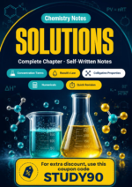 Class 12 Chemistry – Solutions Chapter Handwritten Notes | NCERT & Board Exam Preparation