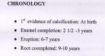 BDS 1st Year Dental Anatomy: Molars' Arch, Type & Class Traits + Chronology Table (High-Yield Viva & Exam PDF) - Image 4